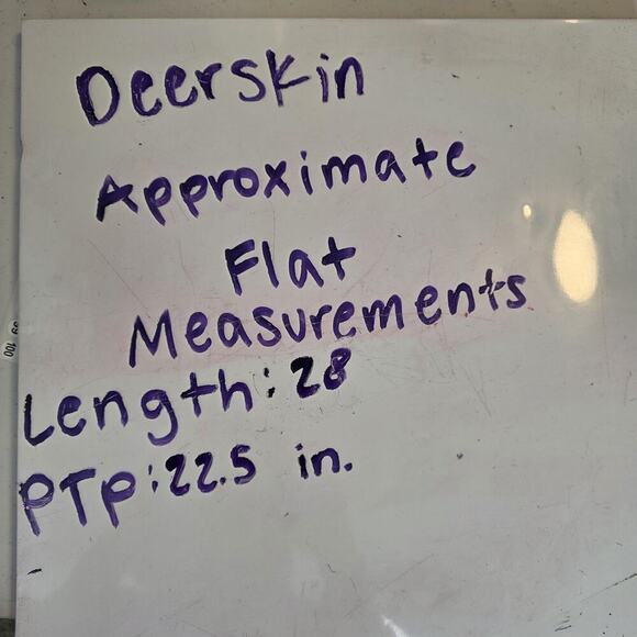 Deerskin Pink Genuine Leather Vintage Snap Closure Cool Retro Bomber Jacket Sz S - Picture 8 of 8